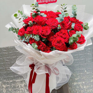 Bó hoa hồng đỏ