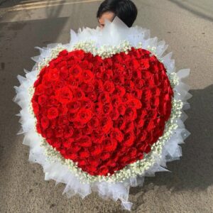 Bó Hồng đỏ đẹp