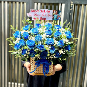 Giỏ hoa khai trương